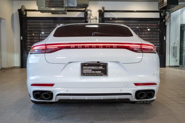 used 2021 Porsche Panamera e-Hybrid car, priced at $79,989