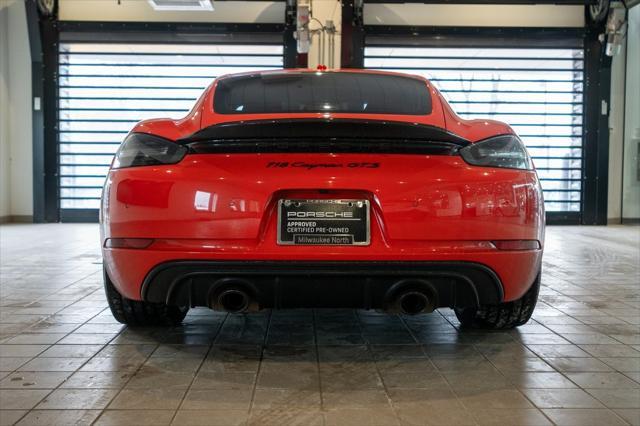 used 2022 Porsche 718 Cayman car, priced at $97,896