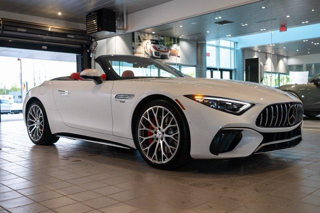 used 2022 Mercedes-Benz AMG SL 55 car, priced at $96,745