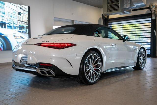 used 2022 Mercedes-Benz AMG SL 55 car, priced at $96,745