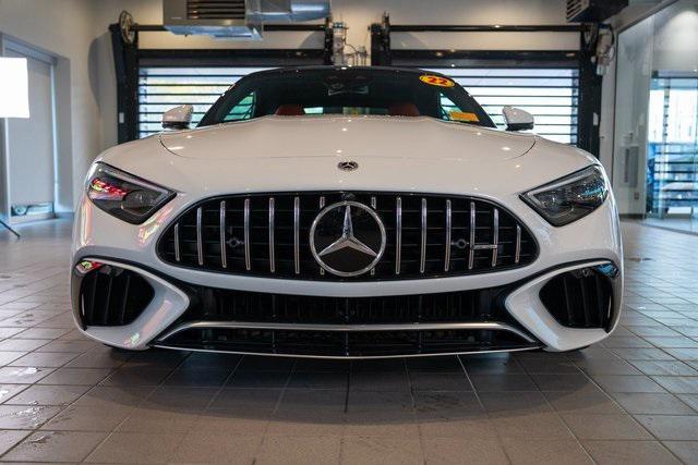 used 2022 Mercedes-Benz AMG SL 55 car, priced at $96,745