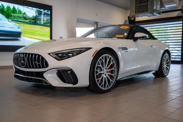 used 2022 Mercedes-Benz AMG SL 55 car, priced at $96,745