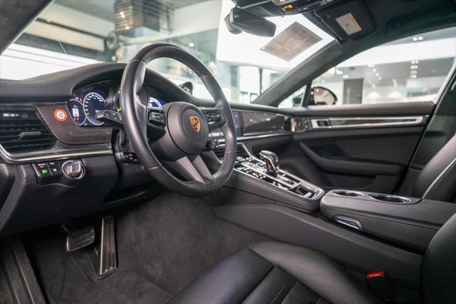 used 2022 Porsche Panamera e-Hybrid car, priced at $136,710
