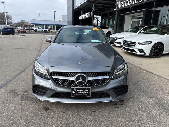 used 2021 Mercedes-Benz C-Class car, priced at $29,960