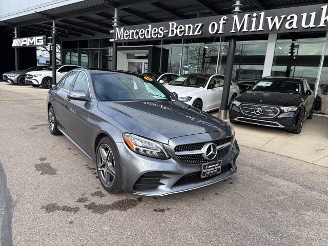 used 2021 Mercedes-Benz C-Class car, priced at $29,960