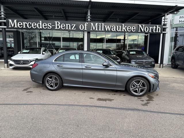 used 2021 Mercedes-Benz C-Class car, priced at $29,960