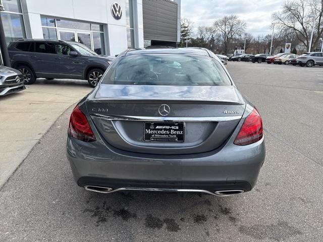 used 2021 Mercedes-Benz C-Class car, priced at $29,960