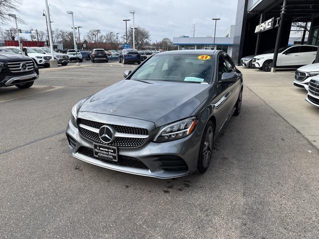 used 2021 Mercedes-Benz C-Class car, priced at $29,960