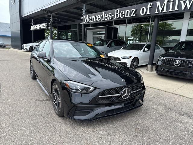 used 2022 Mercedes-Benz C-Class car, priced at $33,525