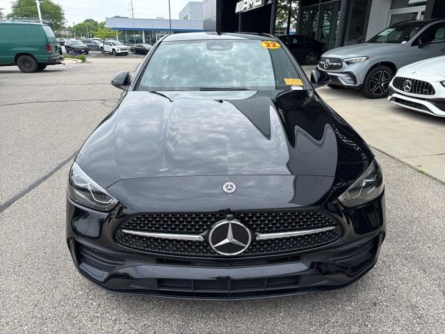 used 2022 Mercedes-Benz C-Class car, priced at $33,525