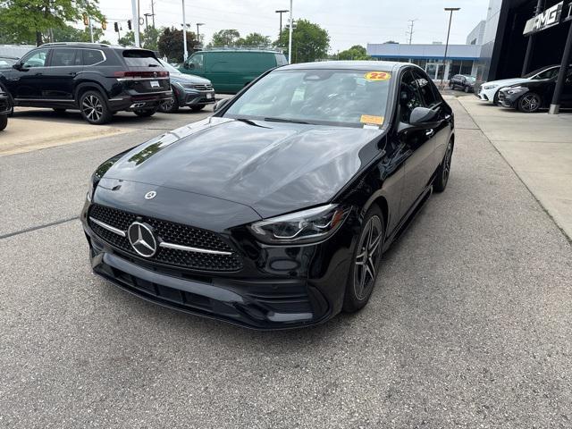 used 2022 Mercedes-Benz C-Class car, priced at $33,525