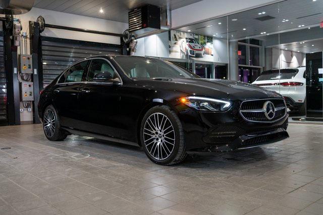 used 2022 Mercedes-Benz C-Class car, priced at $37,810