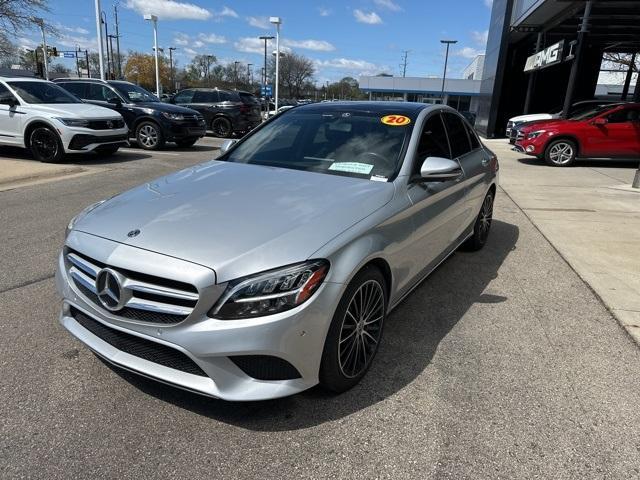 used 2020 Mercedes-Benz C-Class car, priced at $27,990