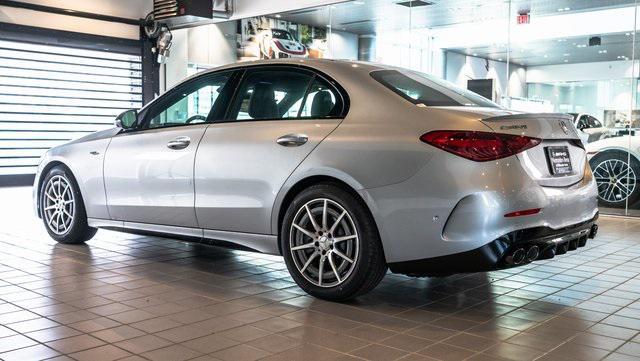 new 2024 Mercedes-Benz AMG C 43 car, priced at $69,705