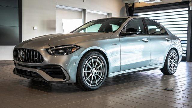 new 2024 Mercedes-Benz AMG C 43 car, priced at $69,705