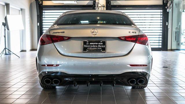 new 2024 Mercedes-Benz AMG C 43 car, priced at $69,705