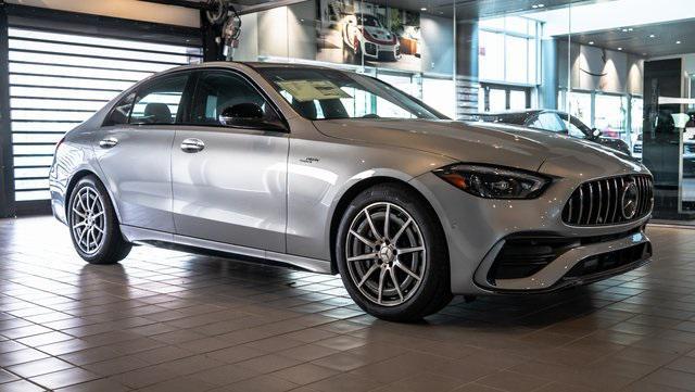 new 2024 Mercedes-Benz AMG C 43 car, priced at $69,705