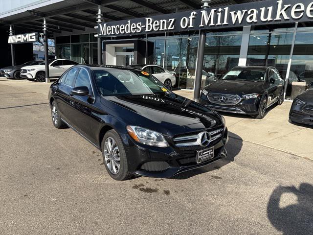 used 2018 Mercedes-Benz C-Class car, priced at $14,960