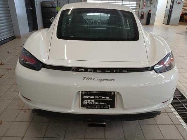 used 2018 Porsche 718 Cayman car, priced at $50,899