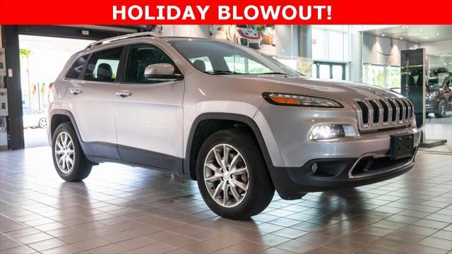 used 2018 Jeep Cherokee car, priced at $17,976