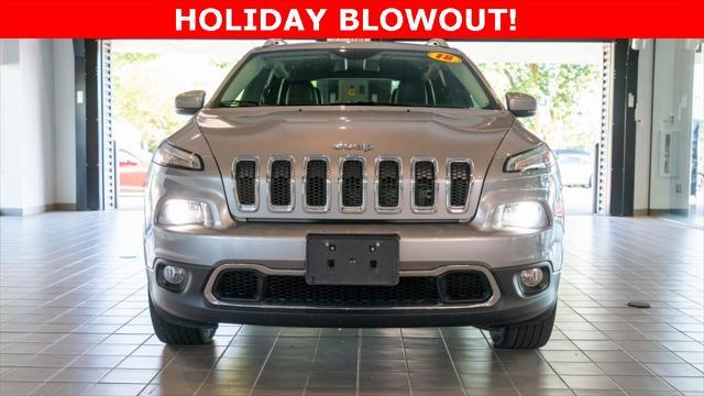 used 2018 Jeep Cherokee car, priced at $17,976