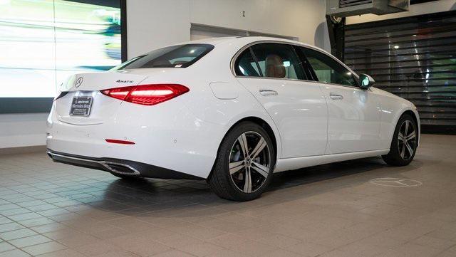 new 2025 Mercedes-Benz C-Class car, priced at $51,885