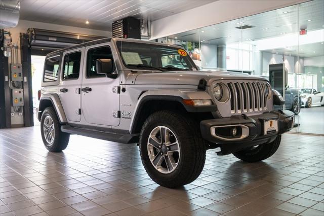 used 2020 Jeep Wrangler Unlimited car, priced at $24,610