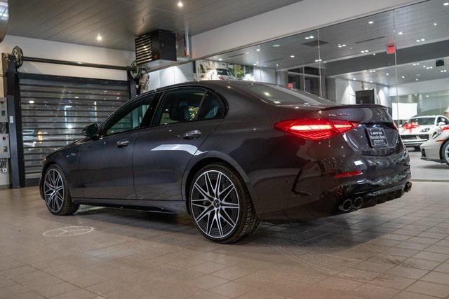 new 2025 Mercedes-Benz AMG C 43 car, priced at $70,500