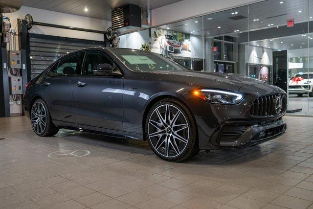 new 2025 Mercedes-Benz AMG C 43 car, priced at $70,500