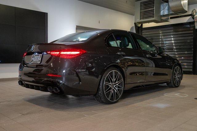 new 2025 Mercedes-Benz AMG C 43 car, priced at $70,500