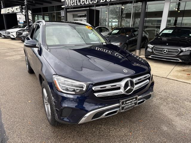 used 2021 Mercedes-Benz GLC 300 car, priced at $33,990