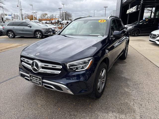 used 2021 Mercedes-Benz GLC 300 car, priced at $33,990