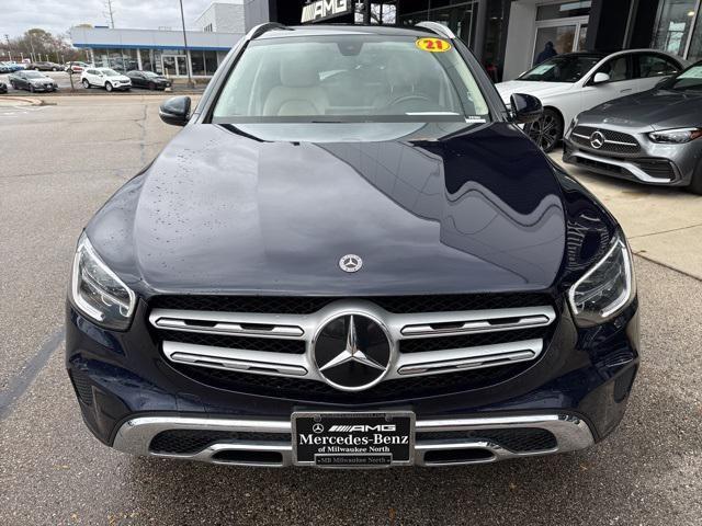 used 2021 Mercedes-Benz GLC 300 car, priced at $33,990