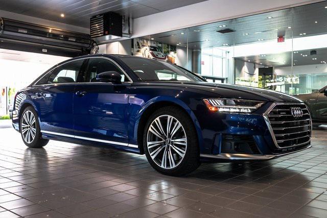 used 2021 Audi A8 car, priced at $50,860