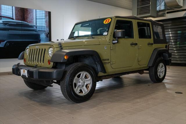 used 2013 Jeep Wrangler Unlimited car, priced at $15,549