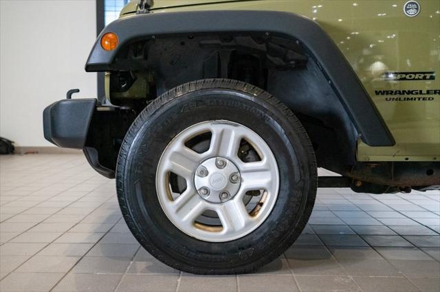 used 2013 Jeep Wrangler Unlimited car, priced at $15,549