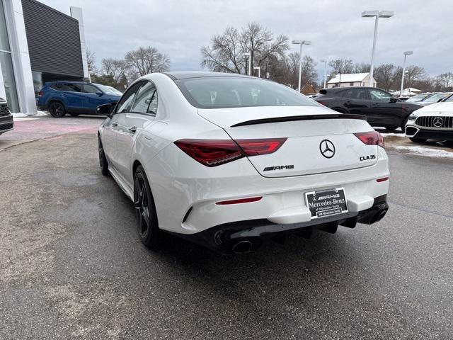 used 2022 Mercedes-Benz AMG CLA 35 car, priced at $39,865