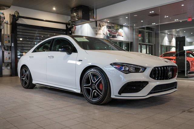 used 2022 Mercedes-Benz AMG CLA 35 car, priced at $39,640