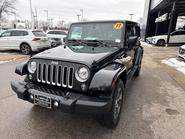 used 2017 Jeep Wrangler Unlimited car, priced at $18,730