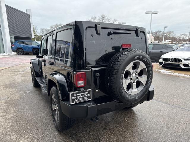 used 2017 Jeep Wrangler Unlimited car, priced at $18,730