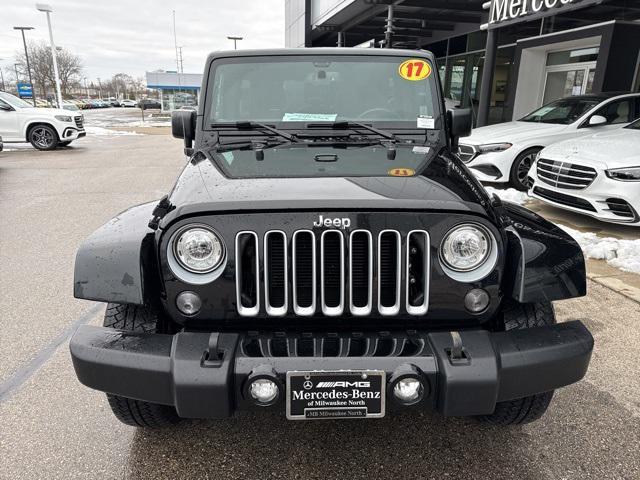 used 2017 Jeep Wrangler Unlimited car, priced at $18,730