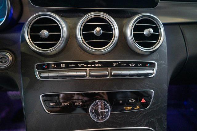 used 2021 Mercedes-Benz C-Class car, priced at $28,740