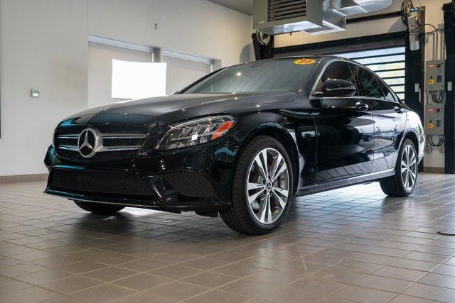 used 2021 Mercedes-Benz C-Class car, priced at $28,740