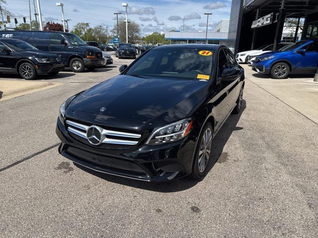 used 2021 Mercedes-Benz C-Class car, priced at $28,740