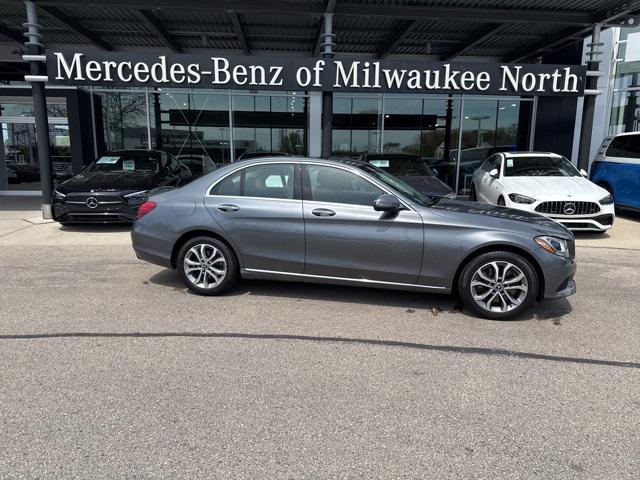 used 2018 Mercedes-Benz C-Class car, priced at $19,510