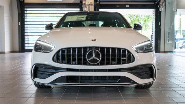 new 2024 Mercedes-Benz AMG C 43 car, priced at $67,535