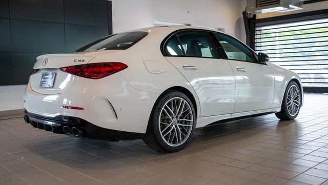 new 2024 Mercedes-Benz AMG C 43 car, priced at $67,535