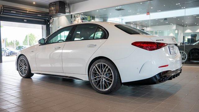 new 2024 Mercedes-Benz AMG C 43 car, priced at $67,535