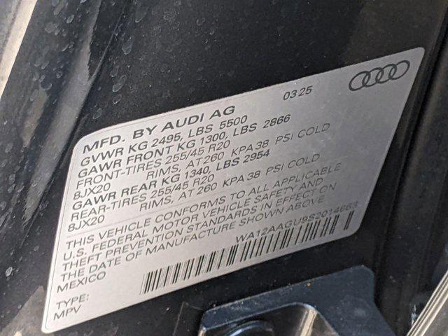 new 2025 Audi Q5 car, priced at $61,300