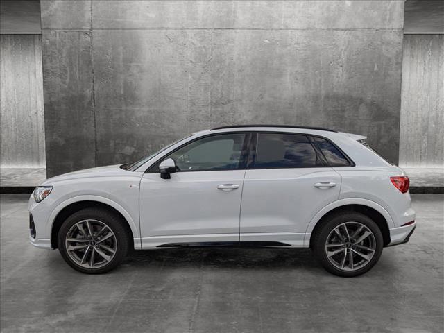 new 2024 Audi Q3 car, priced at $45,740